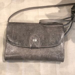 Frye- Melissa Leather Crossbody wallet bag